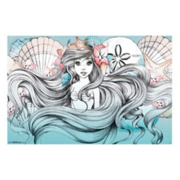 354x354 Disney The Little Mermaid Ariel Sketch From Hot Topic Want. - Ariel Sketch