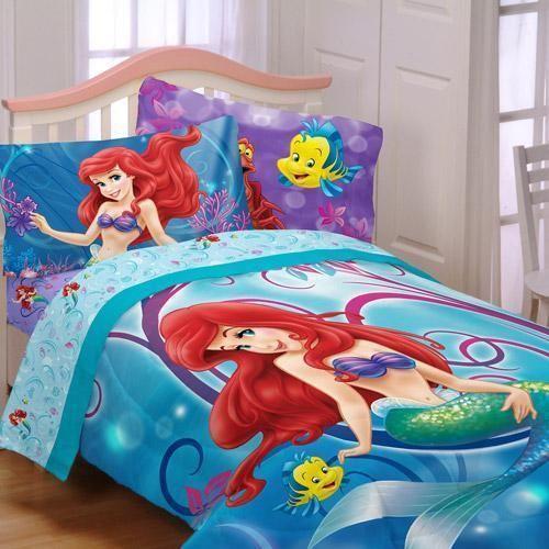 500x500 Little Mermaid Comforter Ebay - Ariel Sketch Bedding