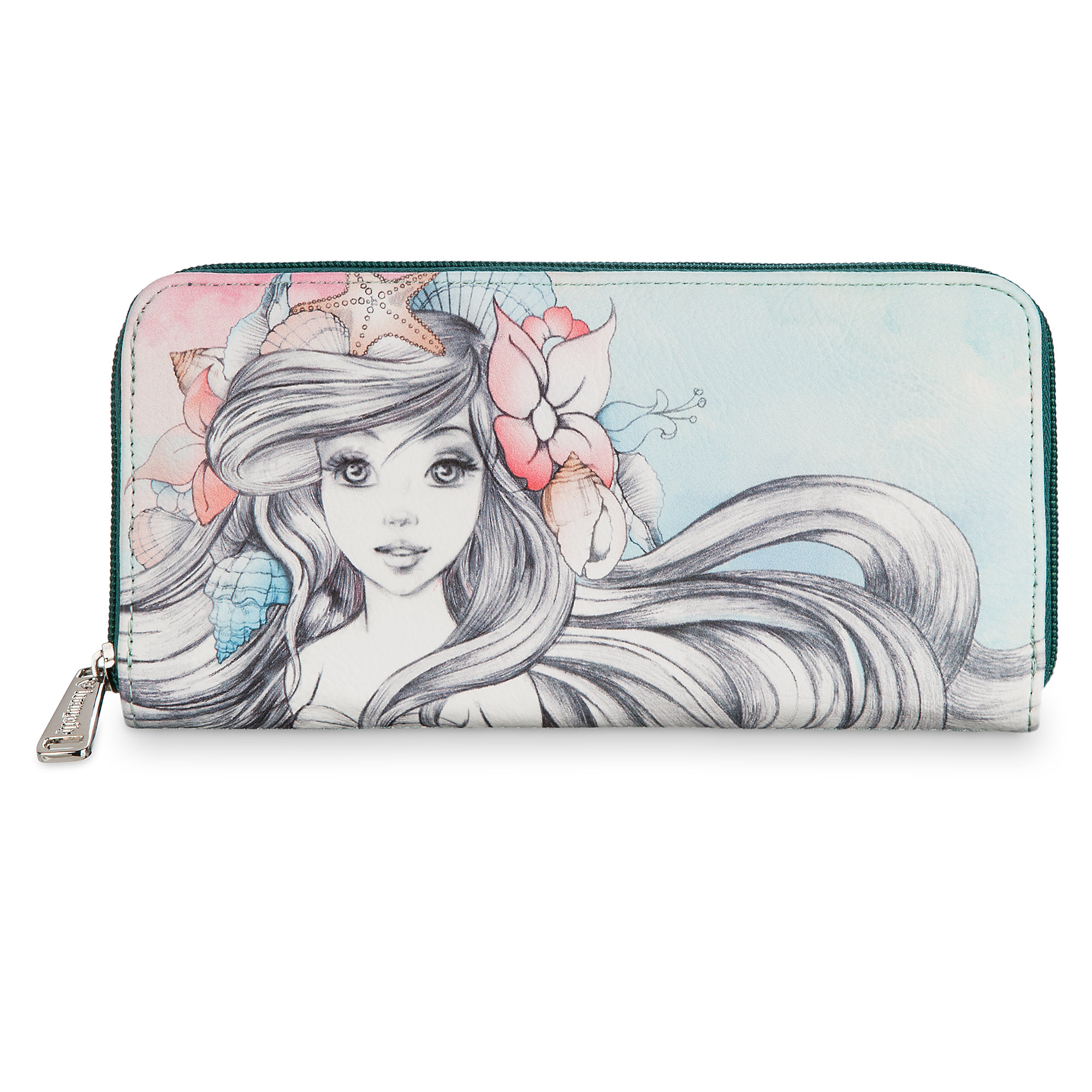 2000x2000 Ariel Watercolor Wallet By Disney Boutique Shopdisney - Ariel Sketch Blanket