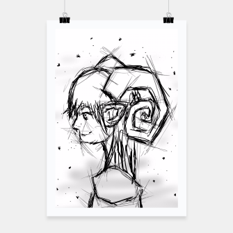 335x335 Aries Sketch Canvas, Live Heroes - Aries Sketch