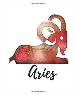 260x325 Aries Sketch Book Journal Red My Astrology Journals - Aries Sketch