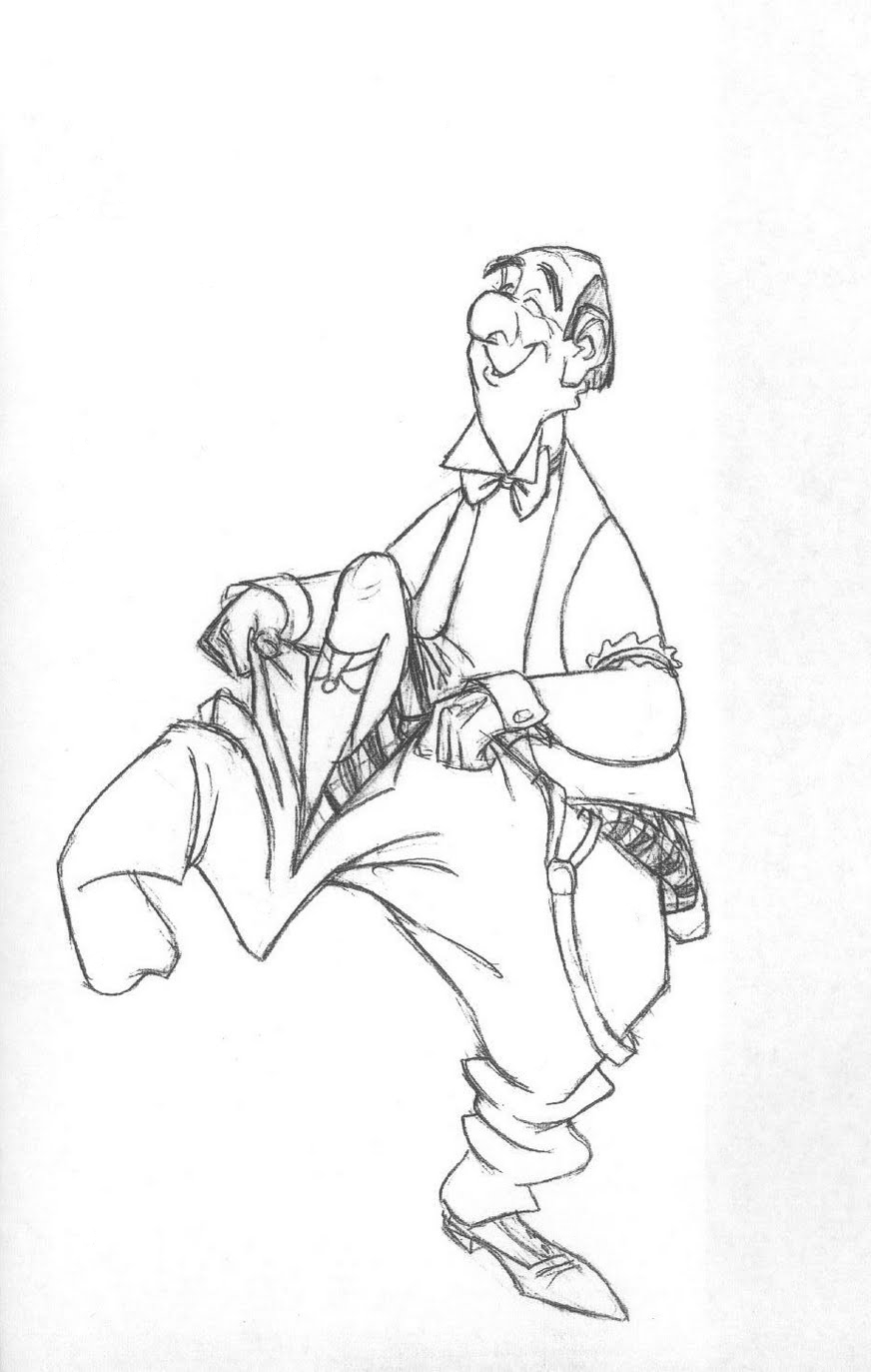 872x1373 Living Lines Library The Aristocats (1970) - Aristocats Sketches