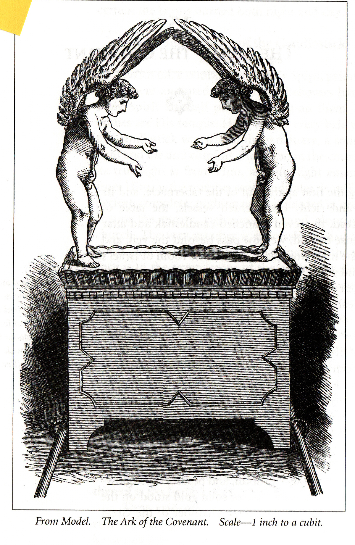 1200x1842 Exodus 25 27 The Tabernacle And Instructions (Pt.1) The - Ark Of The Covenant Sketch