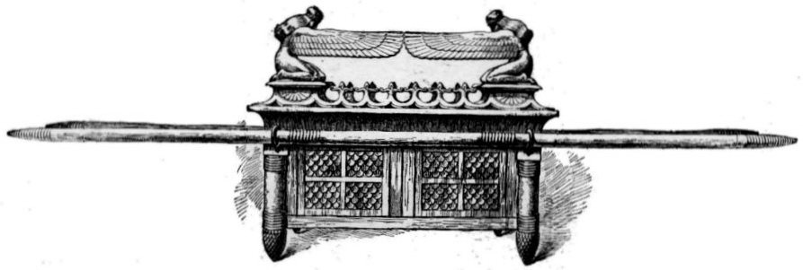 893x301 Shabbat Shalom! Terumah Coffee Shop Rabbi - Ark Of The Covenant Sketch