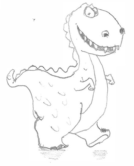 468x579 Jurassic Pr Ark Mamps Smiley Dinosaur Sketch A Monster Pr Hit - Ark Sketch