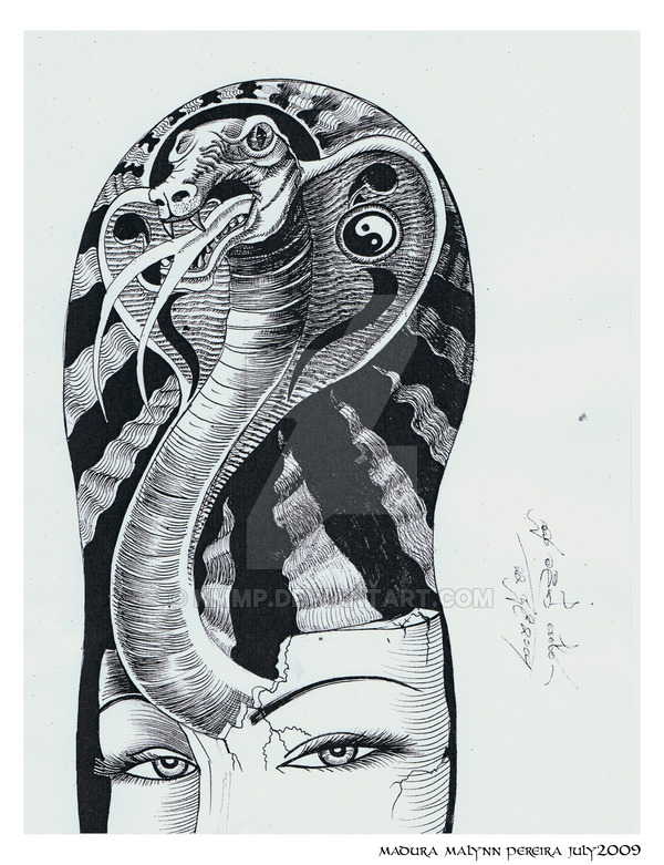 600x781 Cobra Upper Arm Tattoo Sketch By Kmmp - Arm Tattoo Sketches