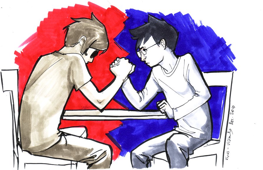 Arm Wrestling Sketch