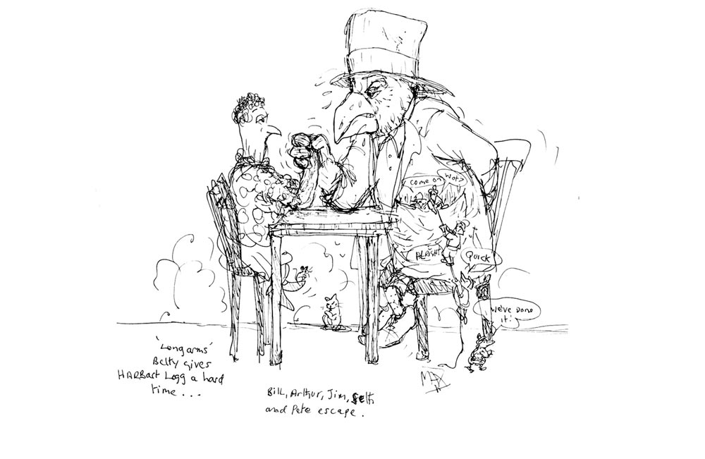 1000x651 Arm Wrestling - Arm Wrestling Sketch