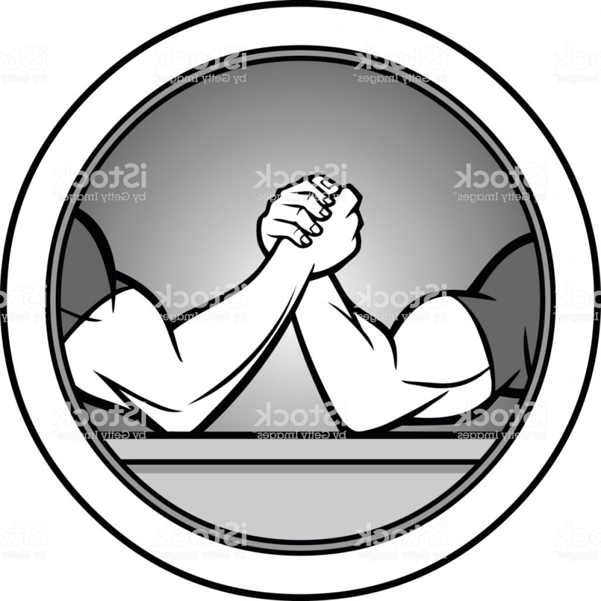 1228x1228 Arm Wrestling Icon Illustration Gm Geekchicpro - Arm Wrestling Sketch