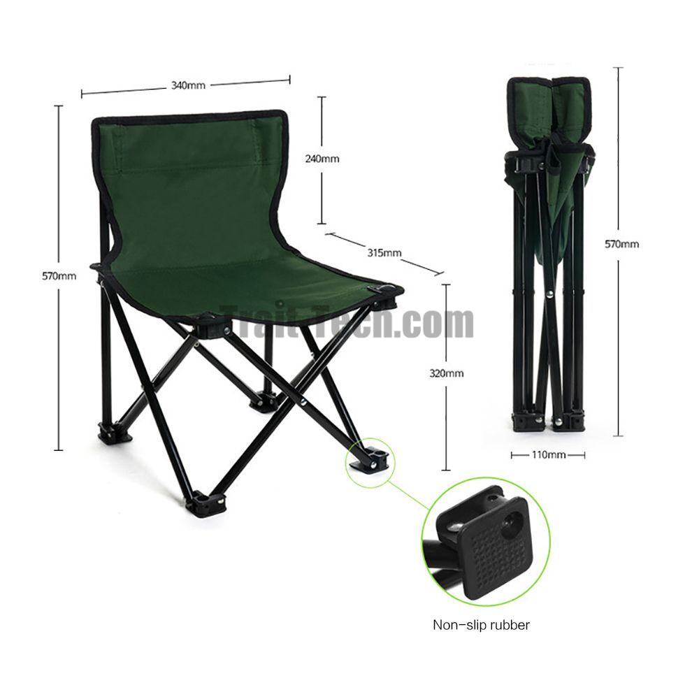 1000x1000 Outdoor Leisure Folding Chair Camping Fishing Chair Picnic Bbq - Armchair Sketch