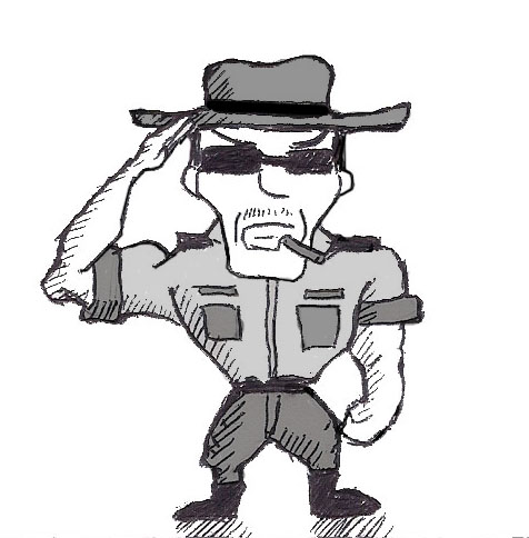 476x484 Collection Of Army Man Drawing Download Them And Try To Solve - Army Guy Sketch