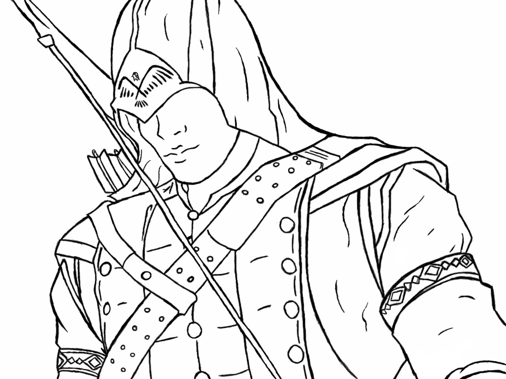 1024x768 Ben 10 Echo Army Man Colouring Pages - Army Guy Sketch