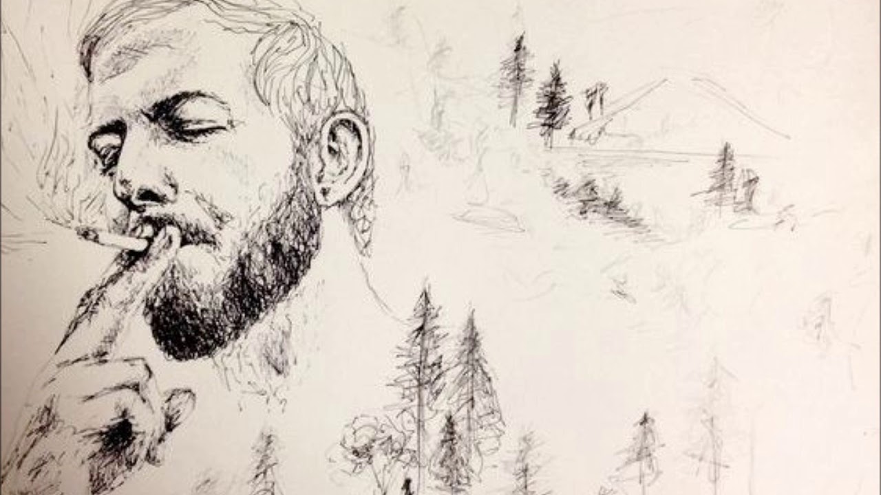 1280x720 Justin Vernon - Army Man Sketch