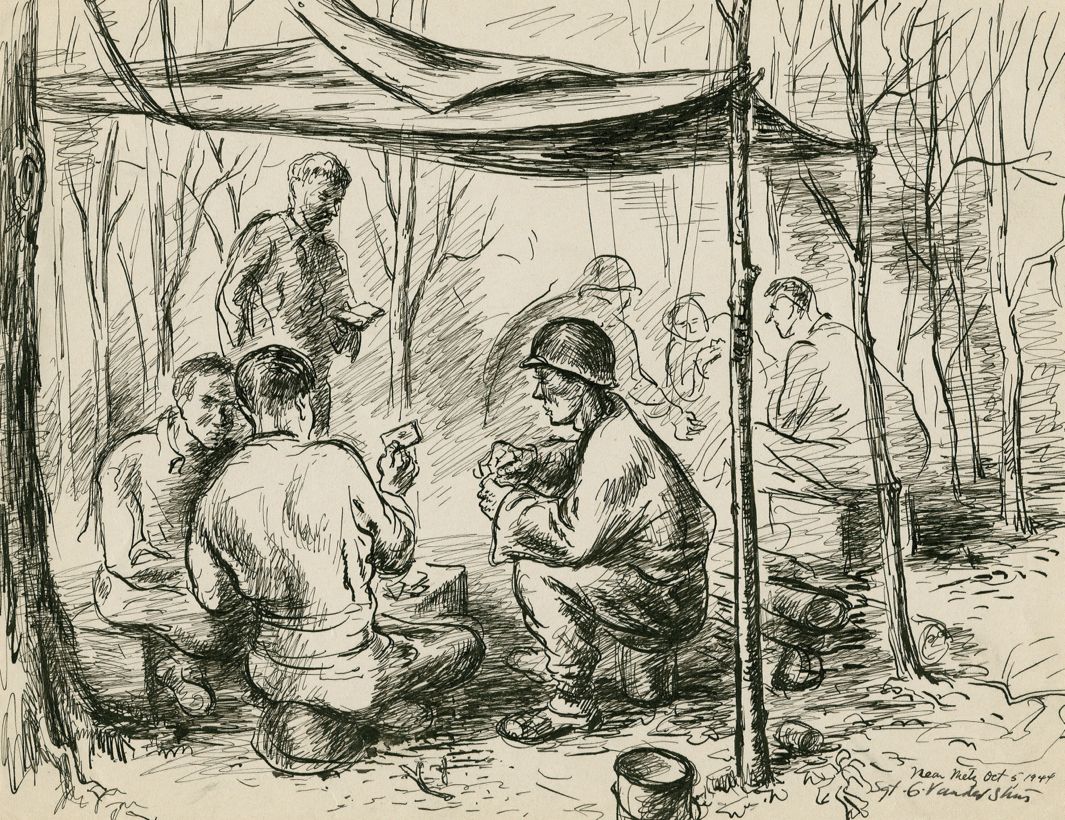 1065x820 The Ghost Army Of World War Ii By Rick Beyer And Elizabeth Sayles - Army Sketch