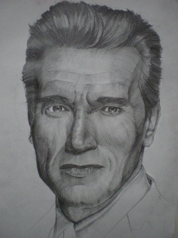 Arnold Schwarzenegger Sketch at PaintingValley.com | Explore collection ...