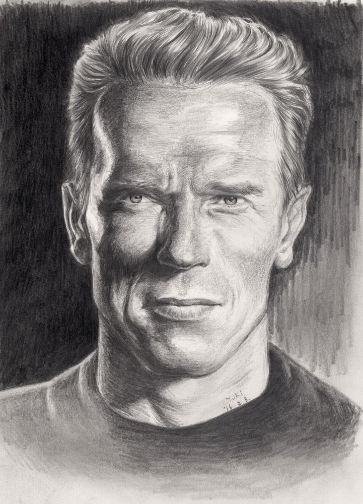 Arnold Schwarzenegger Sketch at PaintingValley.com | Explore collection ...