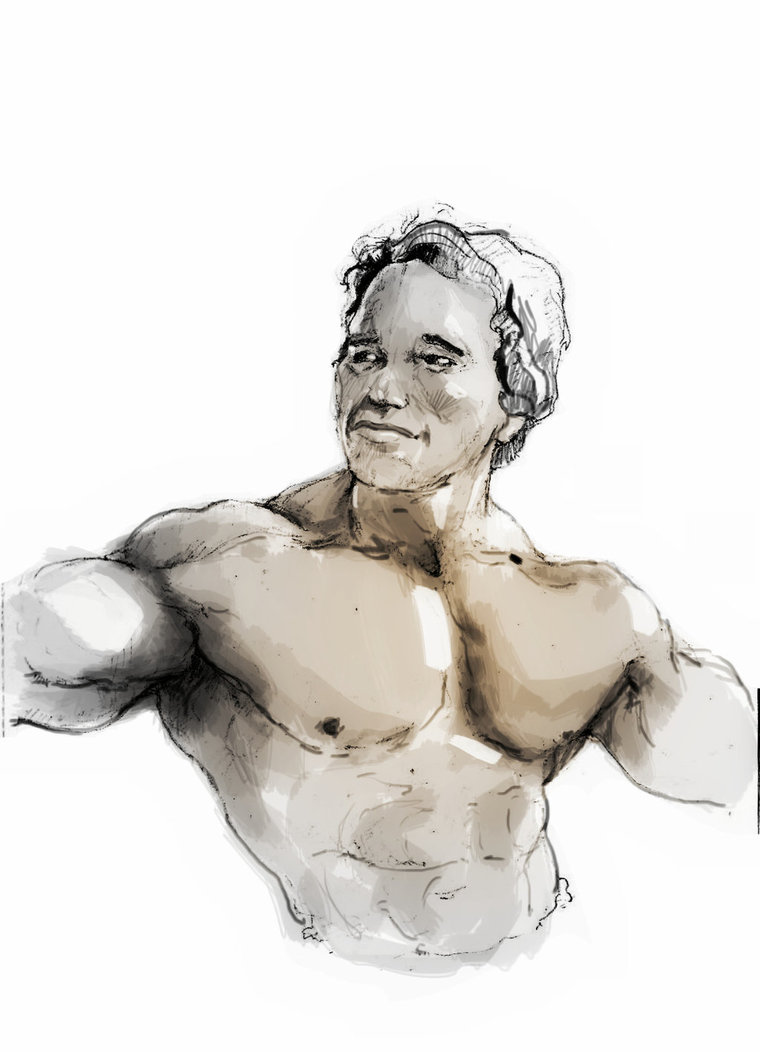 760x1052 Arnold Sketch By Oznasl - Arnold Sketch