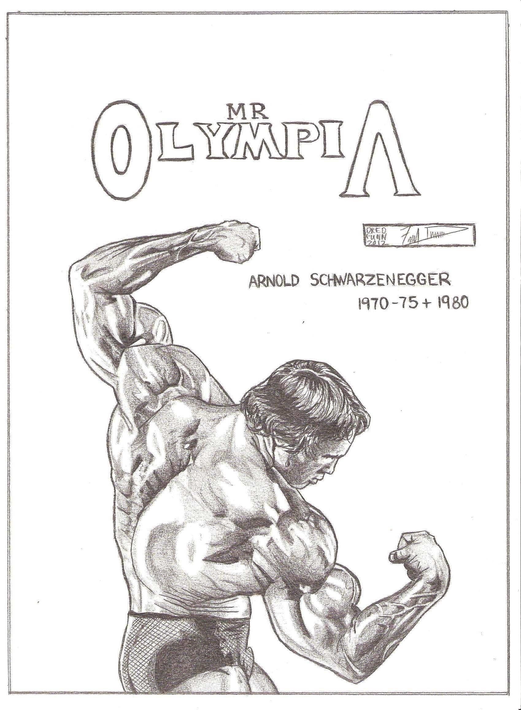 1698x2312 Arnold Schwarzenegger - Arnold Sketch