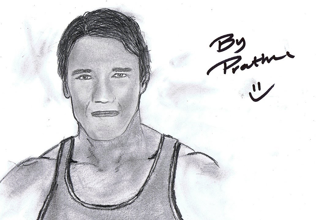 1032x720 Arnold Schwarzenegger - Arnold Sketch