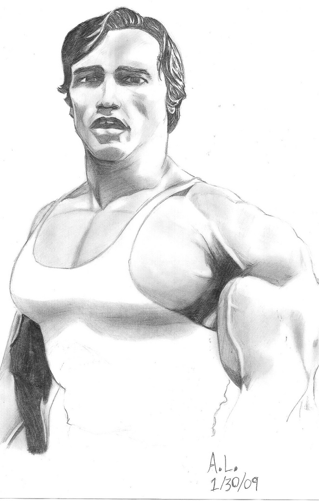 652x1024 Arnold Schwarzenegger - Arnold Sketch