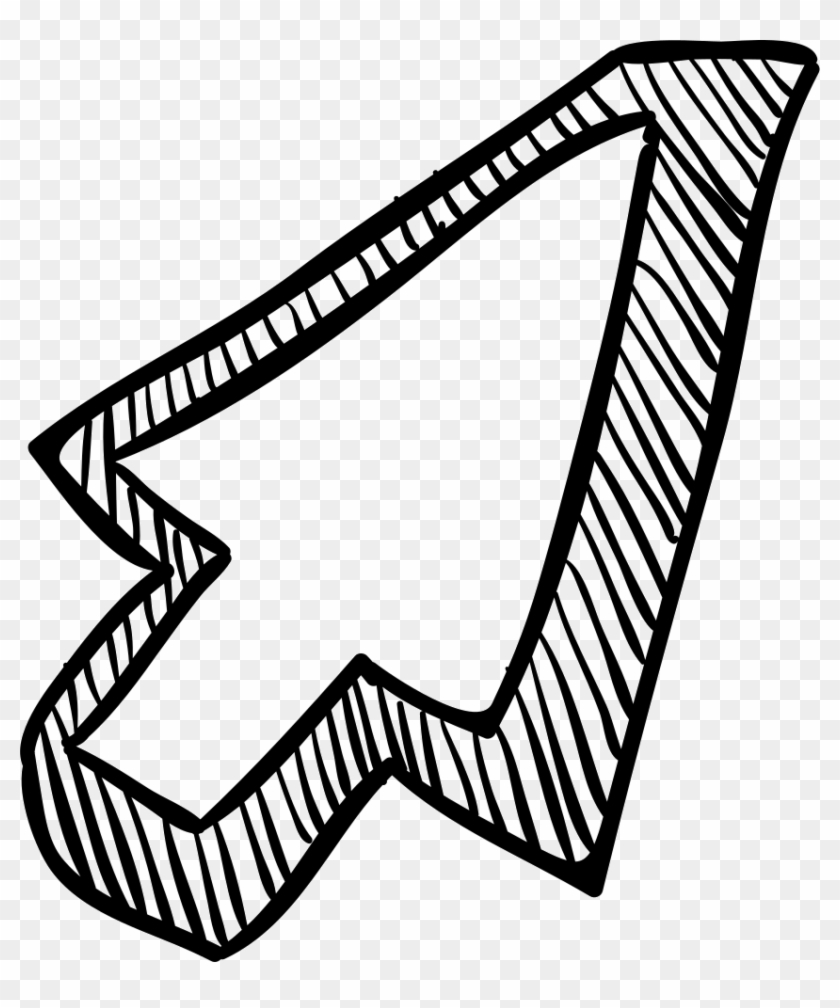 840x1008 Pointer Arrow Sketch Comments - Arrow Sketch