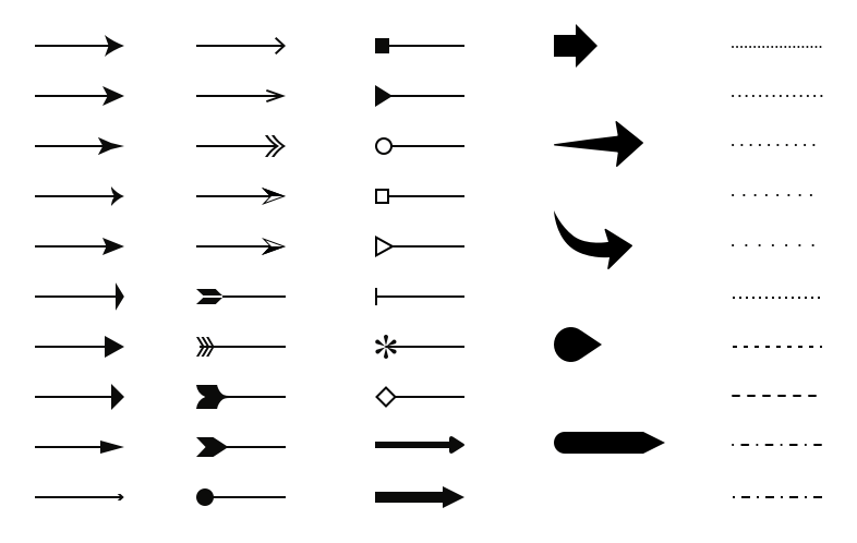 786x498 Sketch Hunt Arrows And Lines Pack Design + Sketch Medium - Arrow Sketch