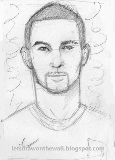 400x559 Orange Onions Arsenal Sketches Craig Eastmond And Jay Emmanuel - Arsenal Sketch