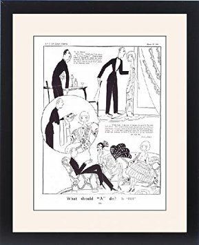 289x355 Buy Framed Print Of Art Deco Sketches By Fish - Art Deco Sketches