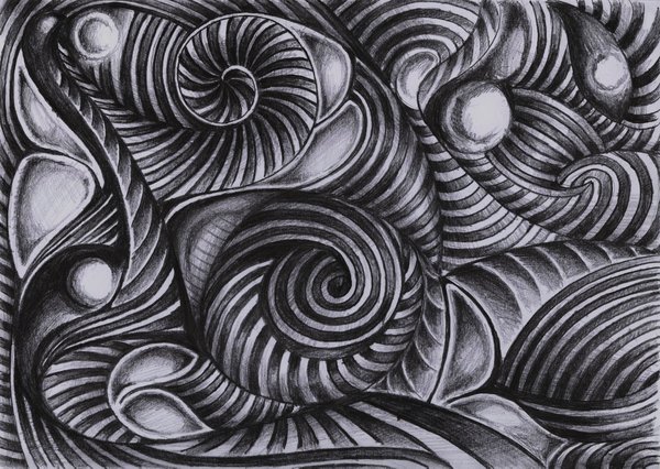 600x426 Eye Catching Abstract Sketches - Art Design Sketch