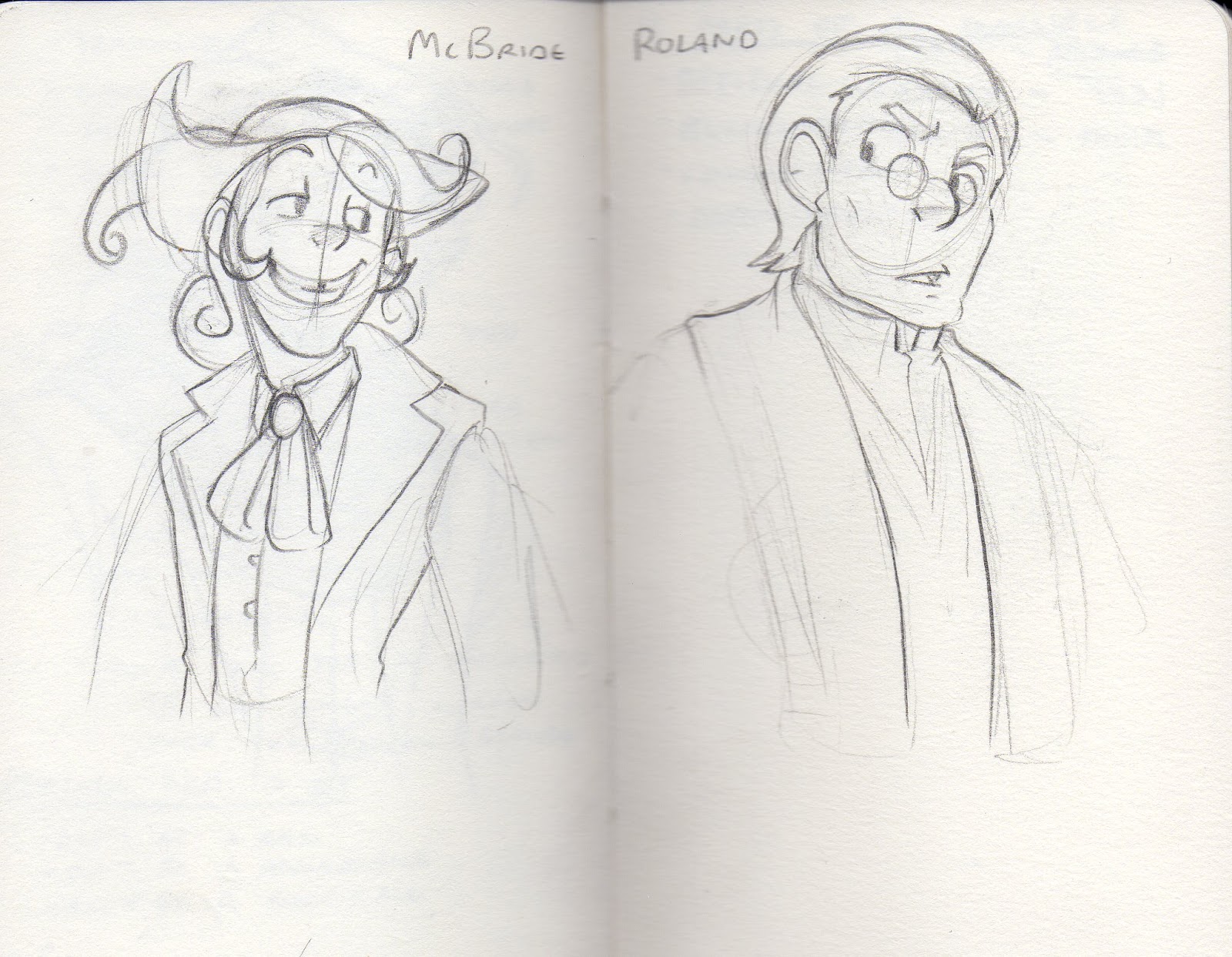 1600x1243 Fil Romero Art Nouveau Sketches - Art Nouveau Sketches