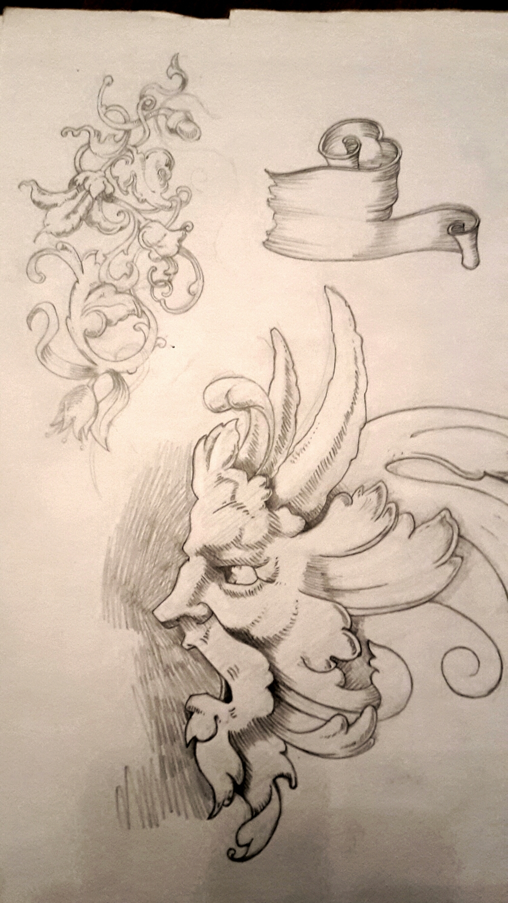 1000x1777 Sketchbook - Art Nouveau Sketches