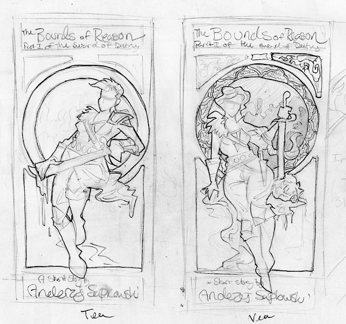 689x644 The Art Of William Appledorn Some More Art Nouveau Witcher Posters - Art Nouveau Sketches