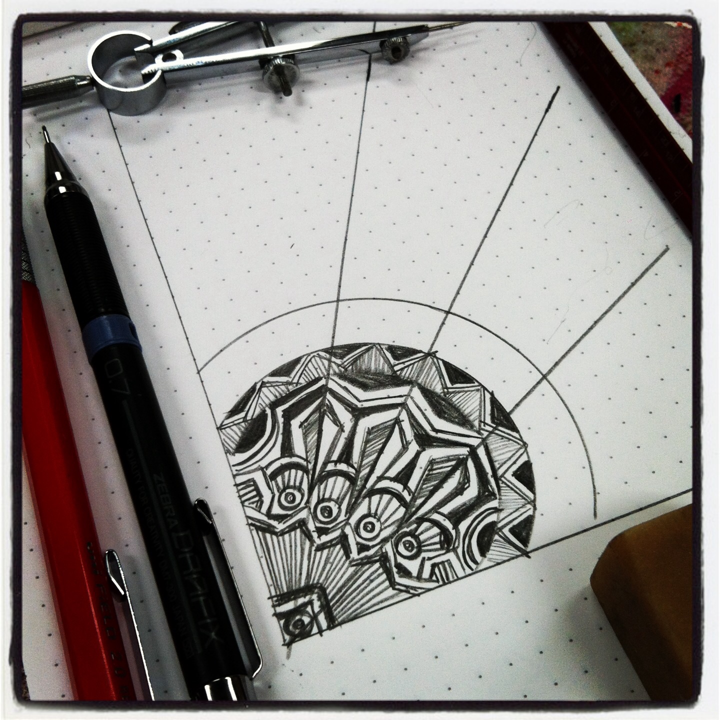 1440x1440 Art Deco On A Dotpadrhodia Drive - Art Nouveau Sketches