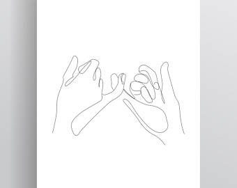 340x270 Line Drawing Etsy - Art Work Sketch