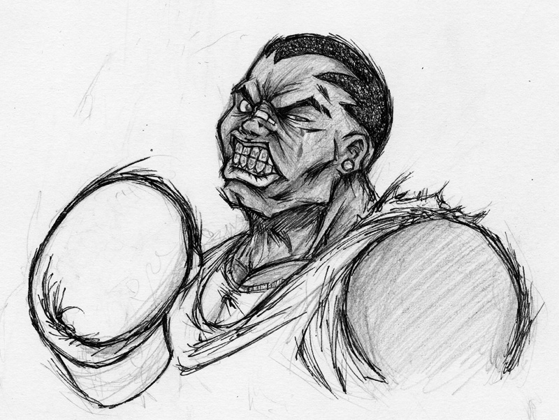 800x602 Balrog Sketch By Winter Artwork - Art Work Sketch