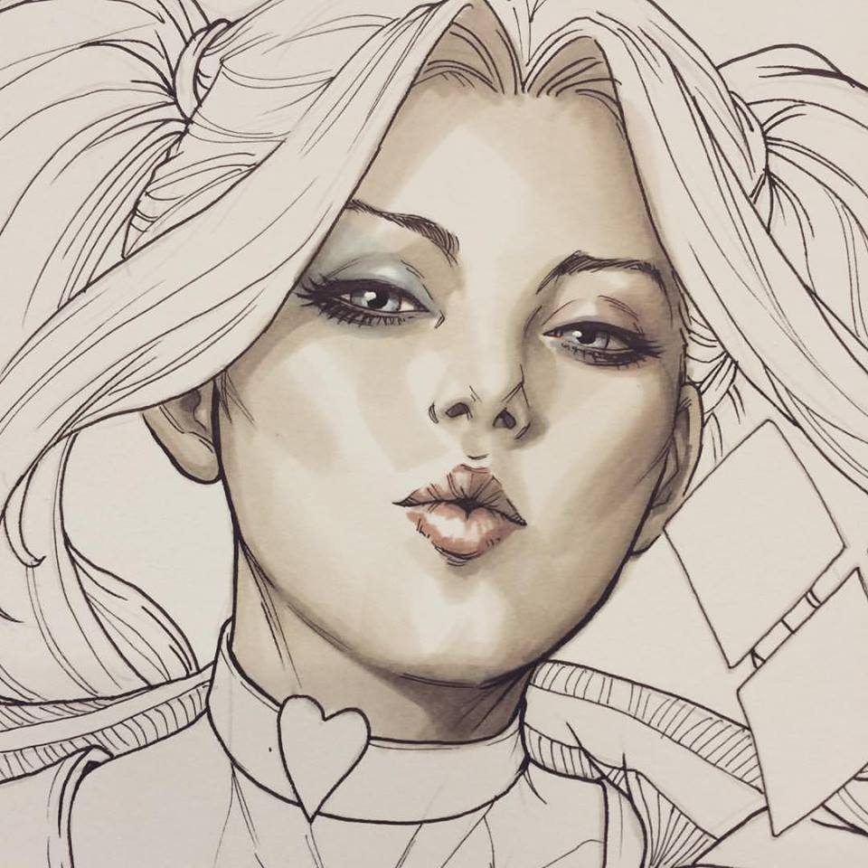 Artgerm Sketch at PaintingValley.com | Explore collection of Artgerm Sketch