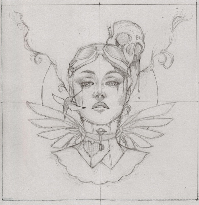 700x720 Glenn Arthur An Imperfect Perfectionist. August 2011 - Arthur Sketch