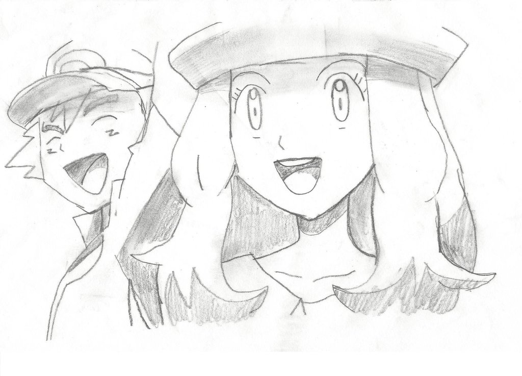 1024x737 Ash Drawing Free Download On - Ash Sketch