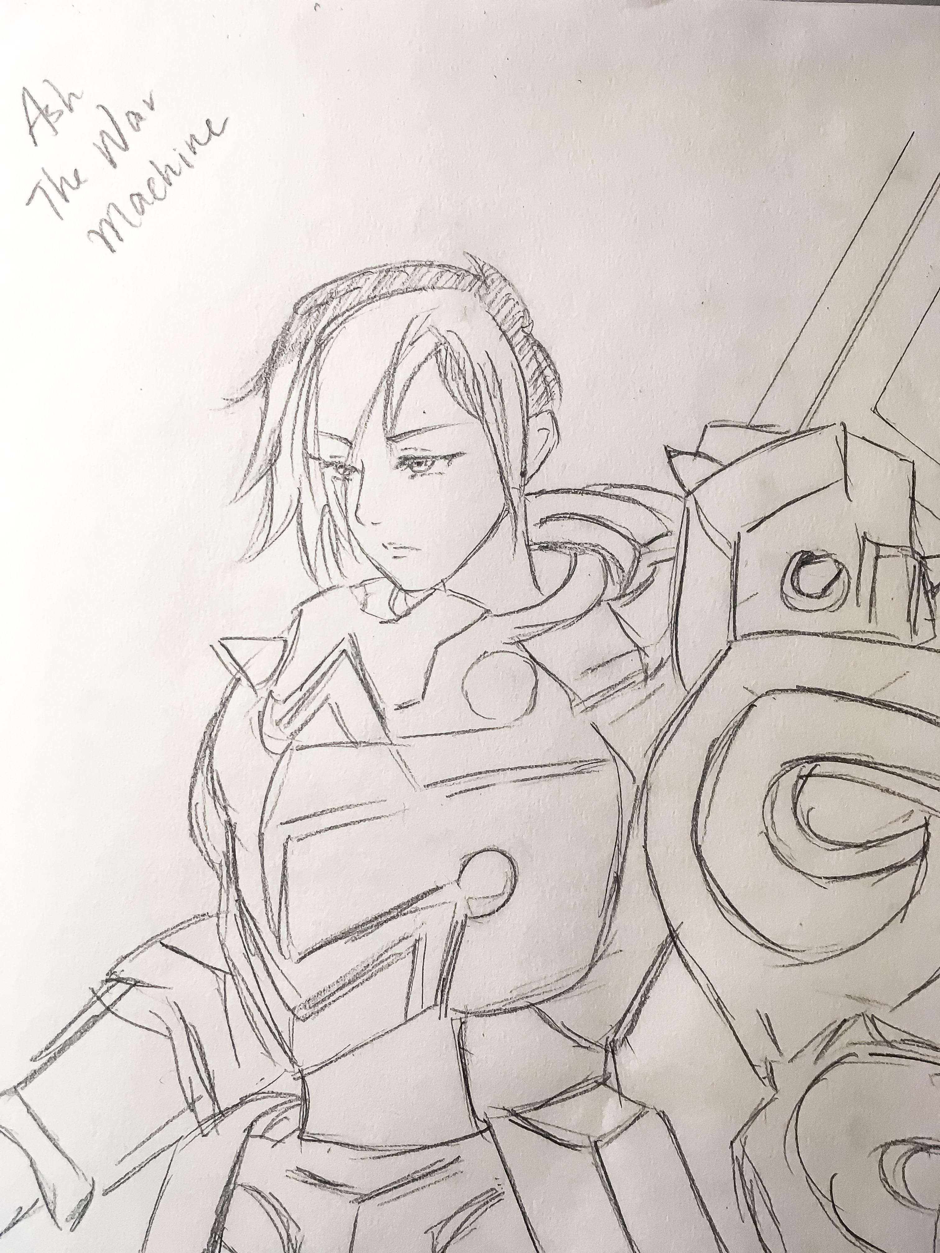 3024x4032 Ash Sketch Paladins - Ash Sketch