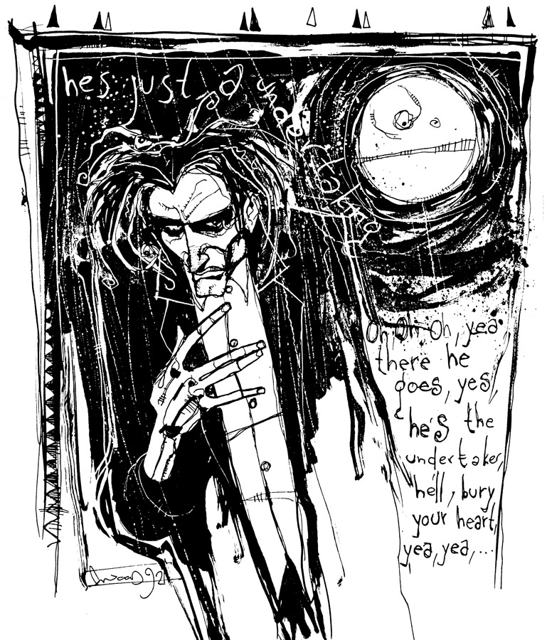 769x900 Ashley Wood The Undertaker Morton Stone - Ashley Wood Sketch