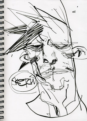 290x400 Ian Sketchblog July 2008 - Ashley Wood Sketch