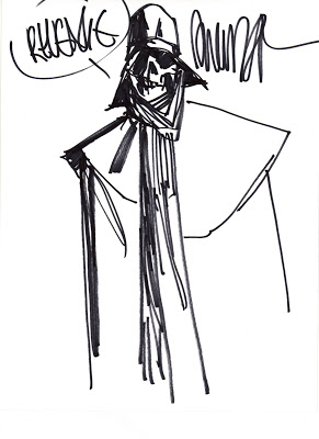 291x400 King Megatrip Ashley Wood Sketches From Sdcc - Ashley Wood Sketch