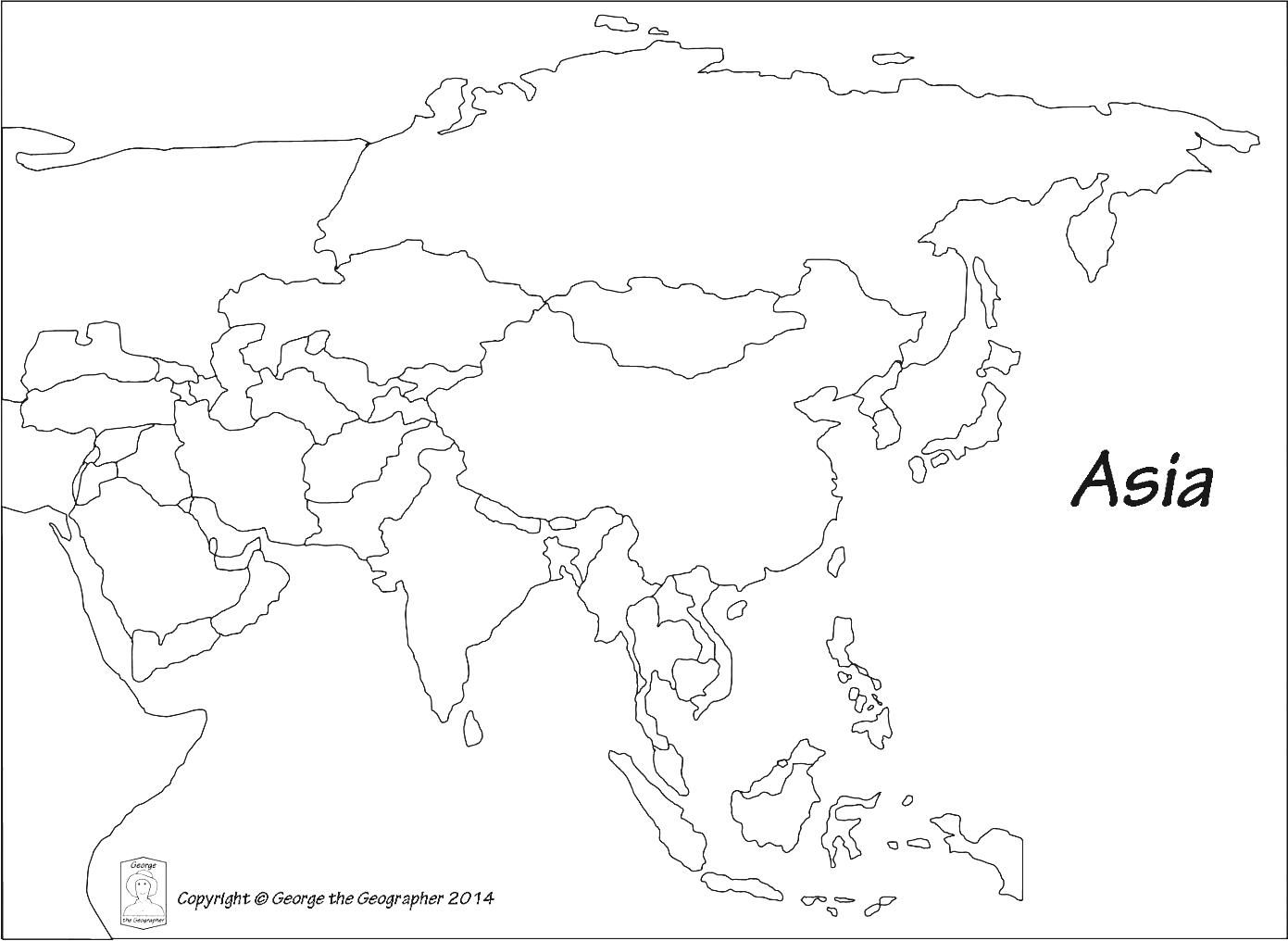 Asia Map Sketch At Explore Collection Of Asia Map Sketch 3914