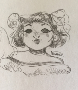 320x367 Asian Drawings On Paigeeworld. Pictures Of Asian - Asian Sketch