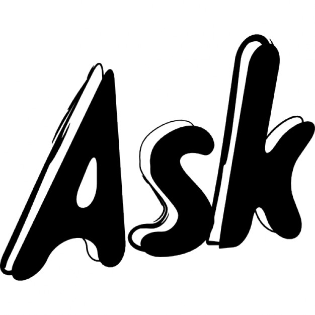 626x626 Ask Website Logo Sketch Variant Icons Free Download - Ask Sketch