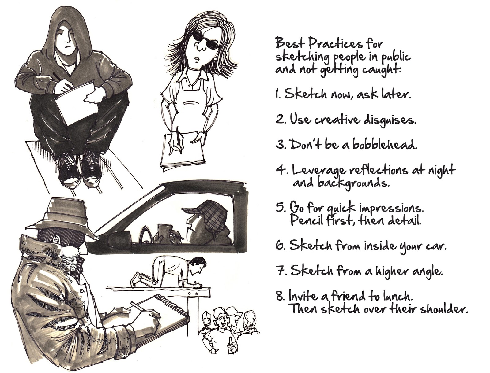 1600x1220 Urban Sketchers Chicago Best Practices For Sketching People In - Ask Sketch