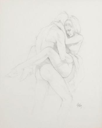 350x436 By Aslan Blouin Art Sales Index - Aslan Sketch