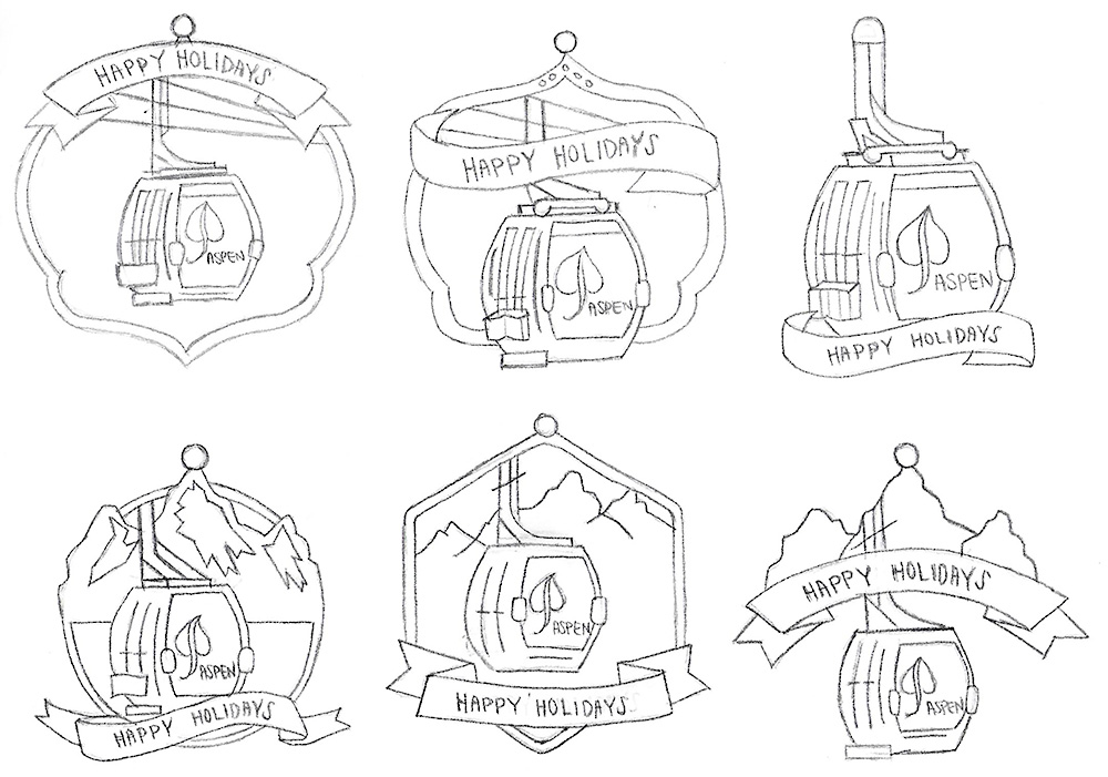 1000x701 Portfolio Of Digital Designer, Jenny Truong, Who Has A Passion For - Aspen Sketch