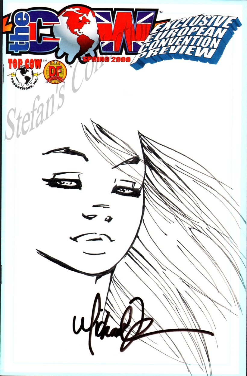 820x1250 Aspen Sketch By Michael Turner , In Stefan Sold! Comic Art - Aspen Sketch