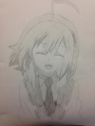 320x427 Sasamiya Saya From Asterisk Wars. This Is What Happens When I Am - Asterisk Sketch
